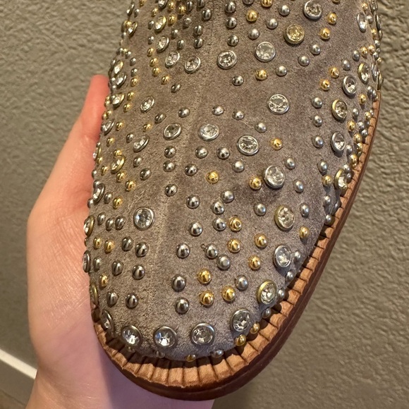 Jeffrey Campbell x Free People bejeweled Walton studded boots - Picture 12 of 12